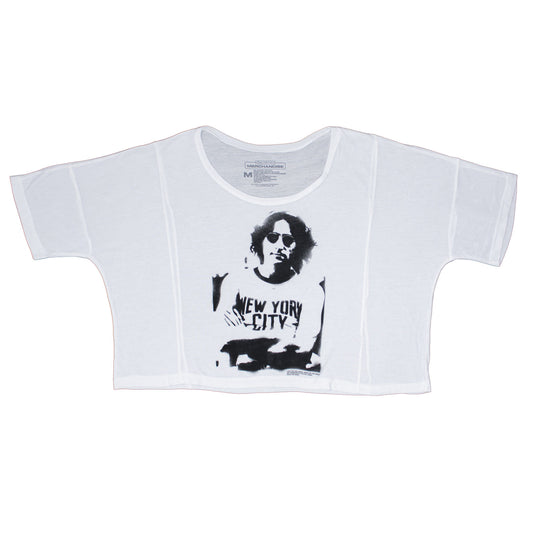 New York City Oversized Crop Top Junior Top