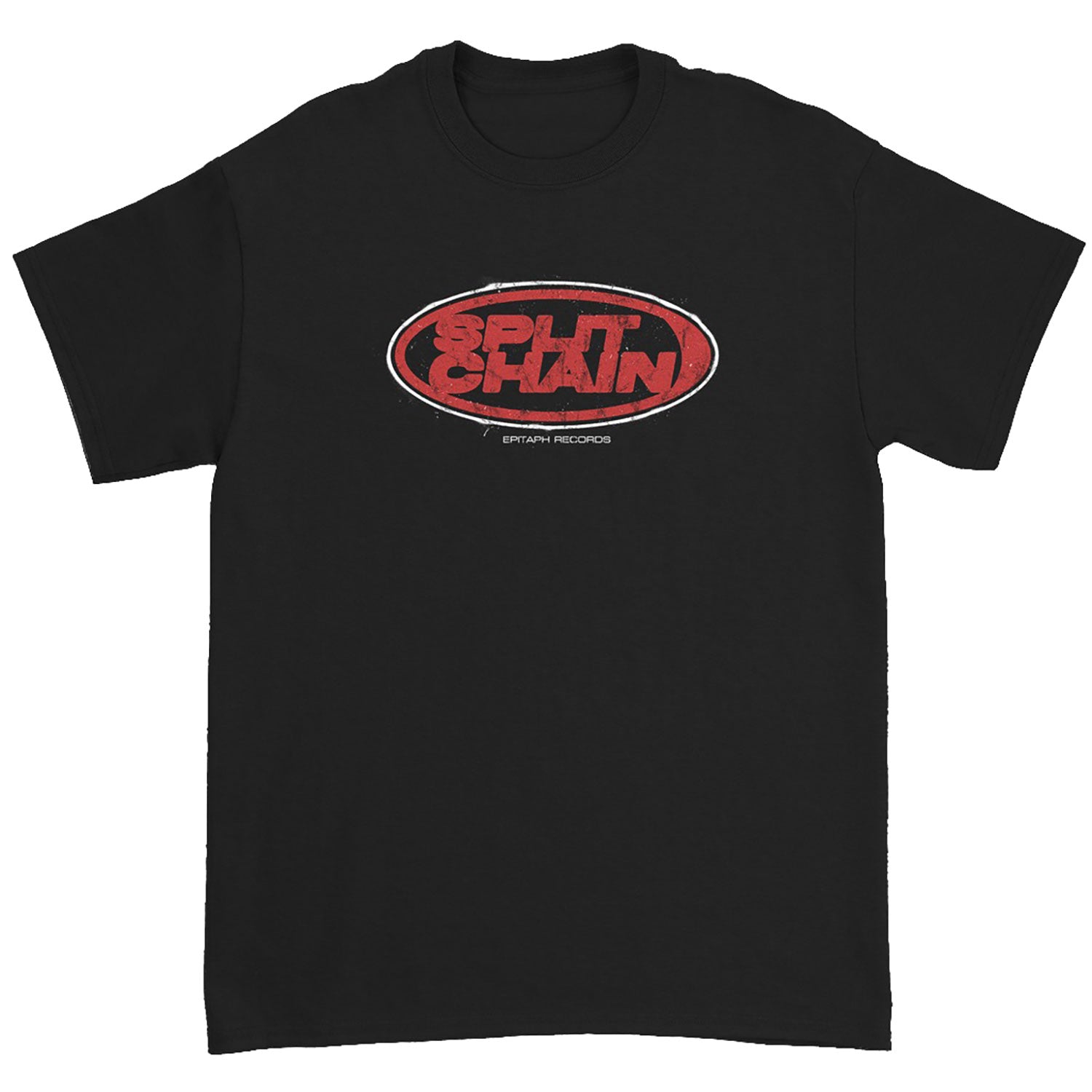 Split Chain Red Logo T-shirt