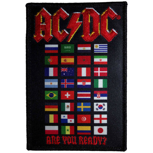 Are You Ready? Flags Woven Patch