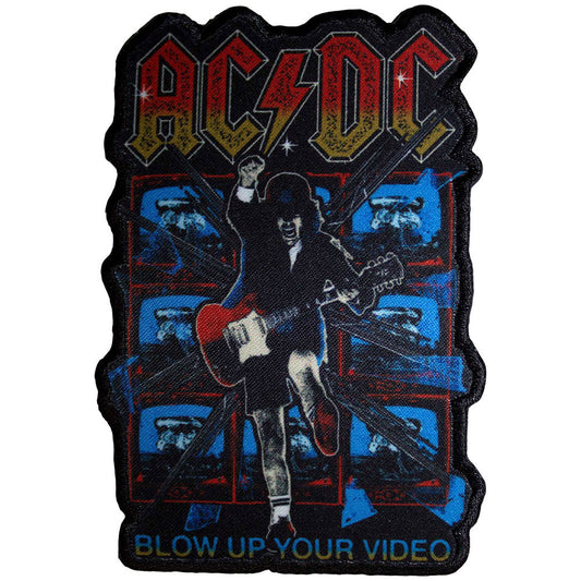 Blow Up Your Video Cut-out Woven Patch