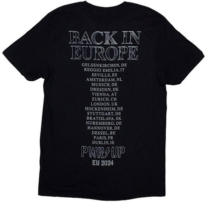Back In Black Pwr-up Eu Tour '24 T-shirt