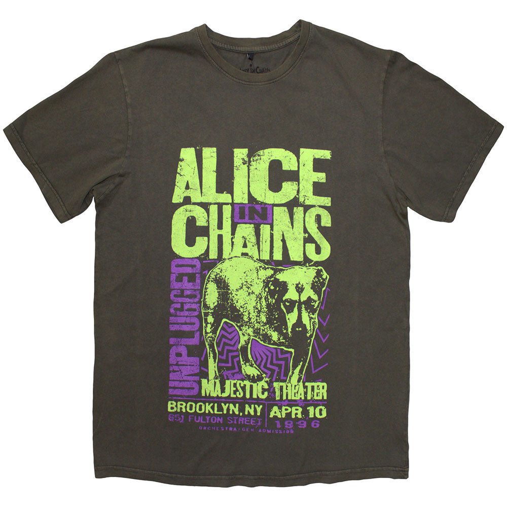 Alice In Chains Unplugged Dog T-shirt