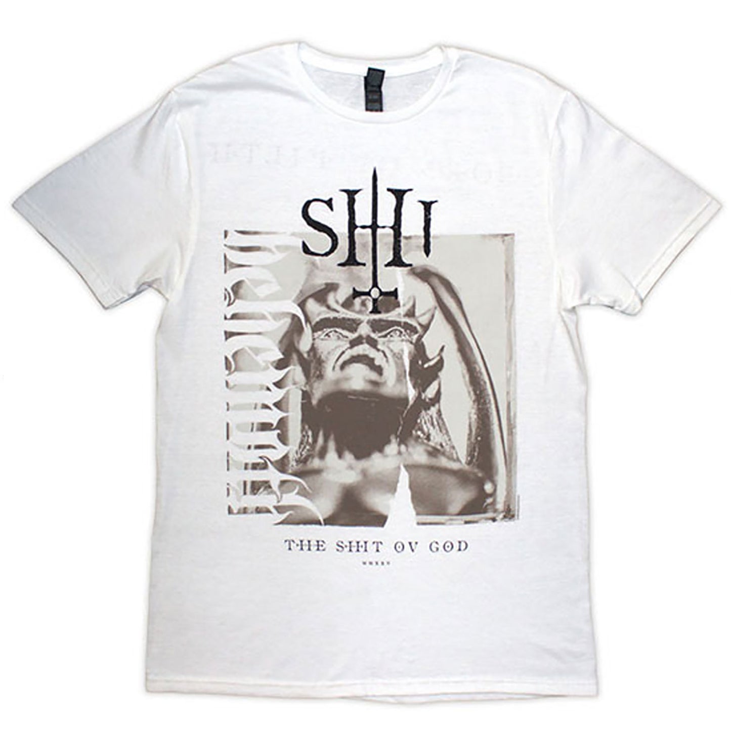 The Shit Ov God Sepia Parchment T-shirt