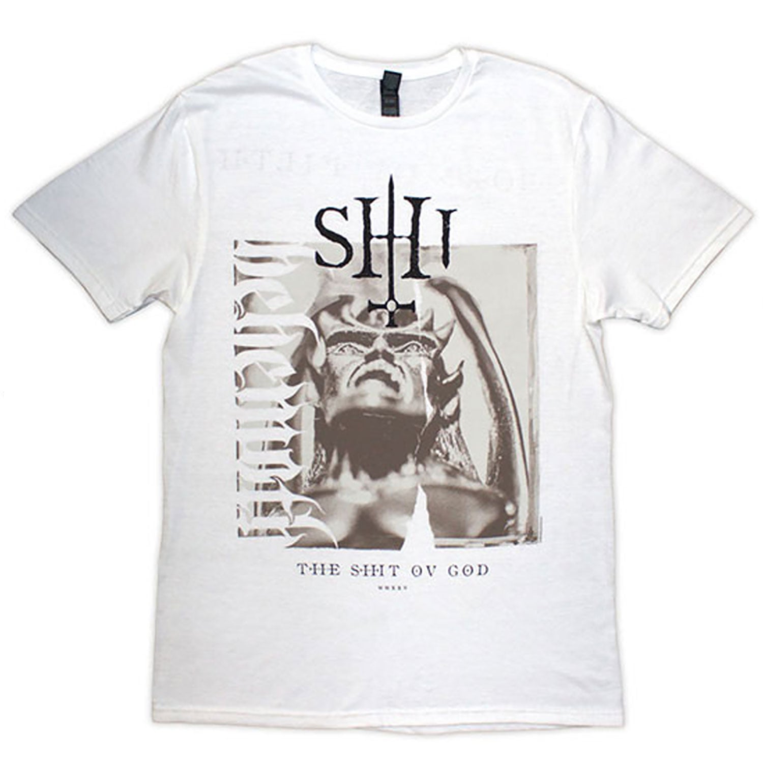 The Shit Ov God Sepia Parchment T-shirt