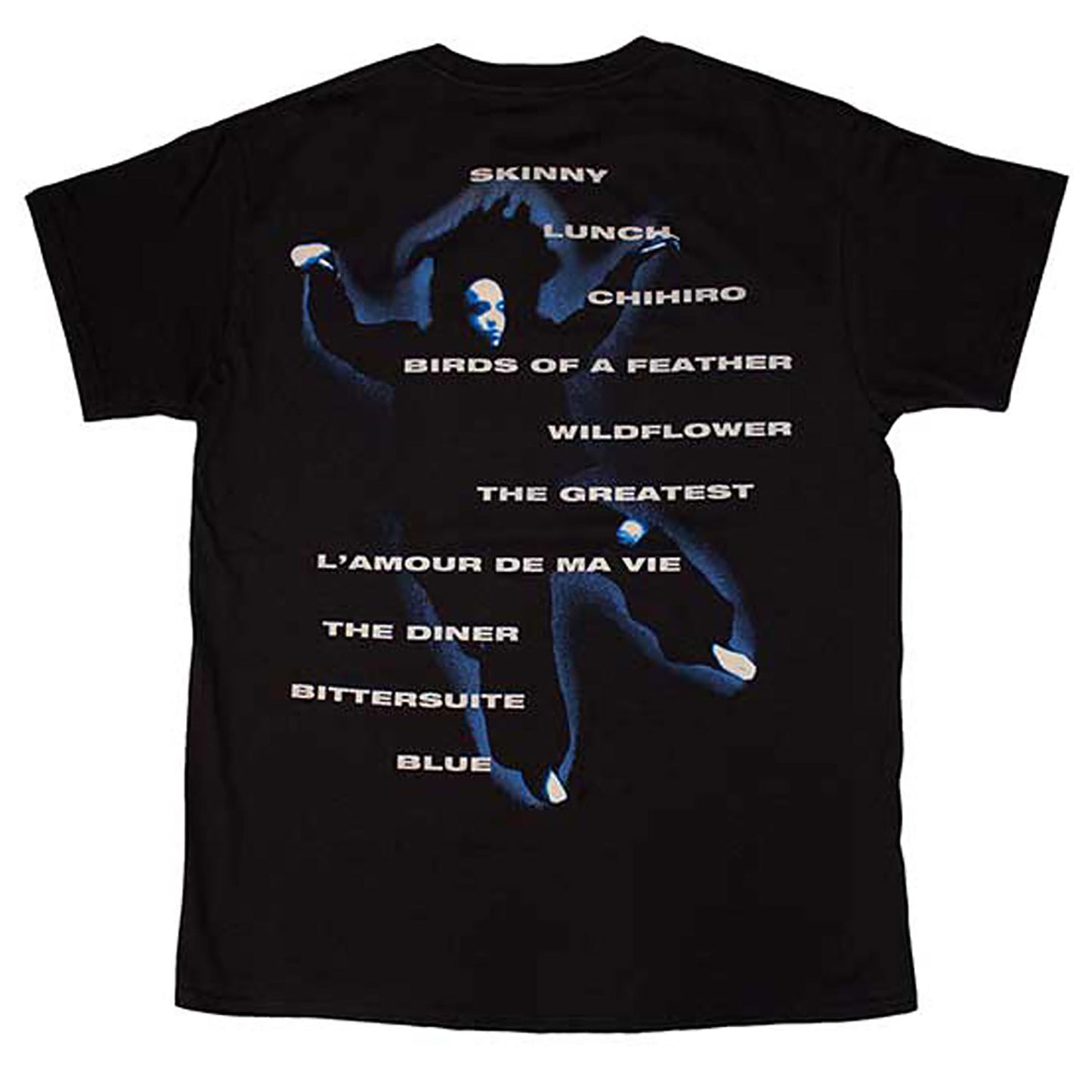 Hit Me Hard And Soft Tracklist T-shirt