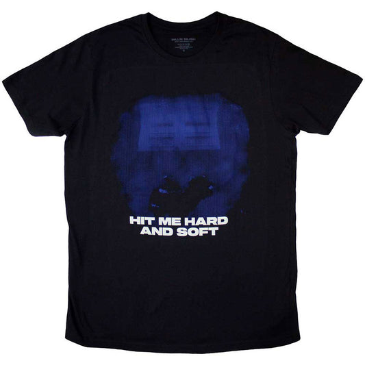 Hit Me Hard And Soft Blue Lines T-shirt