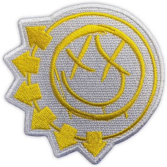 Blink 182 Yellow Six-arrow Smile Woven Patch