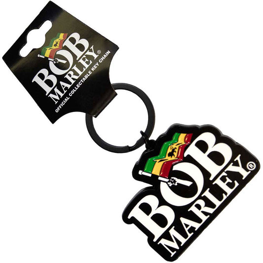 Bob Marley Logo Metal Key Chain
