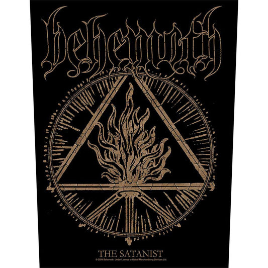 Behemoth The Satanist Back Patch