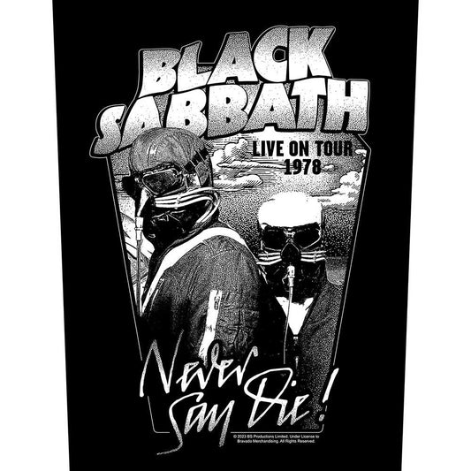 Never Say Die Back Patch