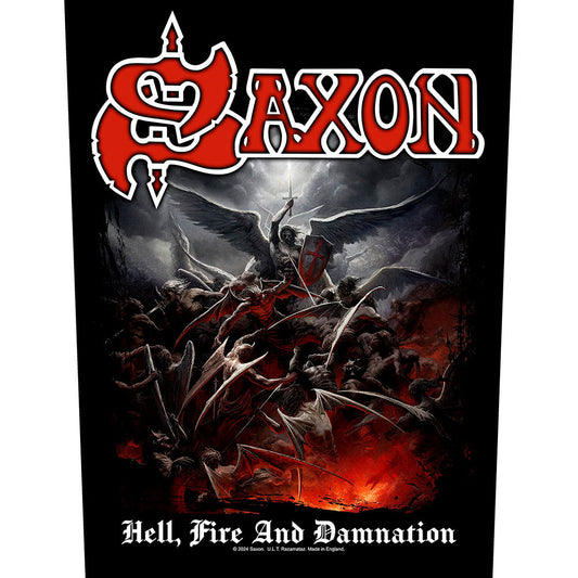 hell, Fire And Damnation Back Patch