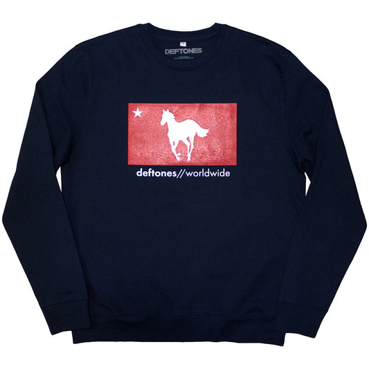 Deftones Star & Pony Sweatshirt Front
