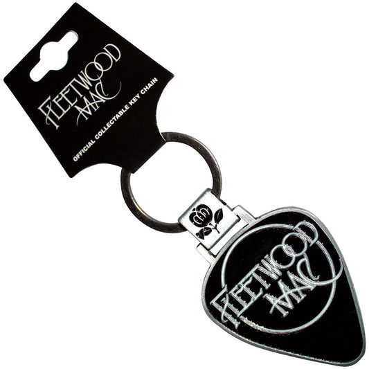 Fleetwood Mac Classic Logo Plectrum Metal Key Chain