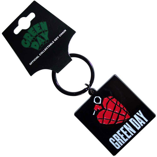Grenade Logo Metal Key Chain