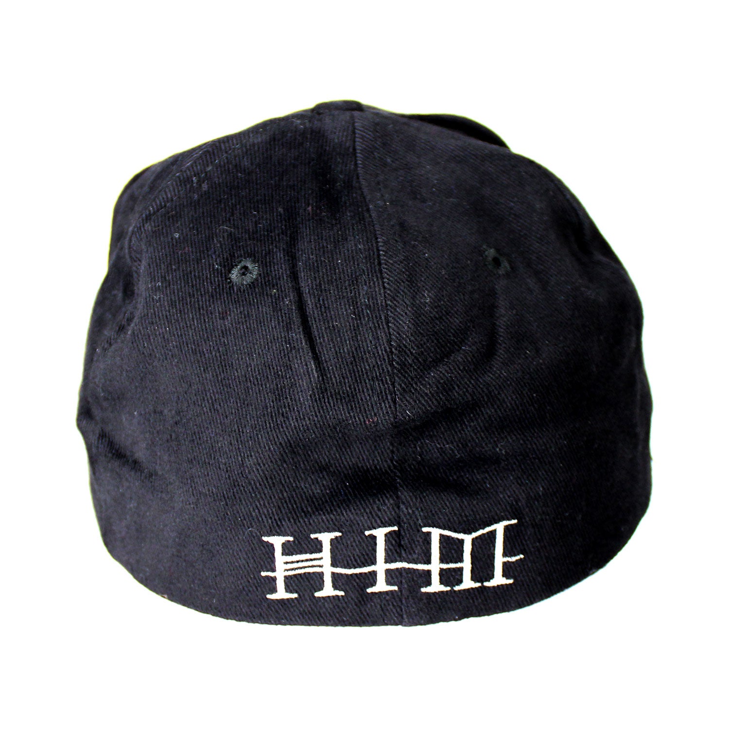 HIM Heartagram With Logo Embroidered On Back Baseball Cap Back