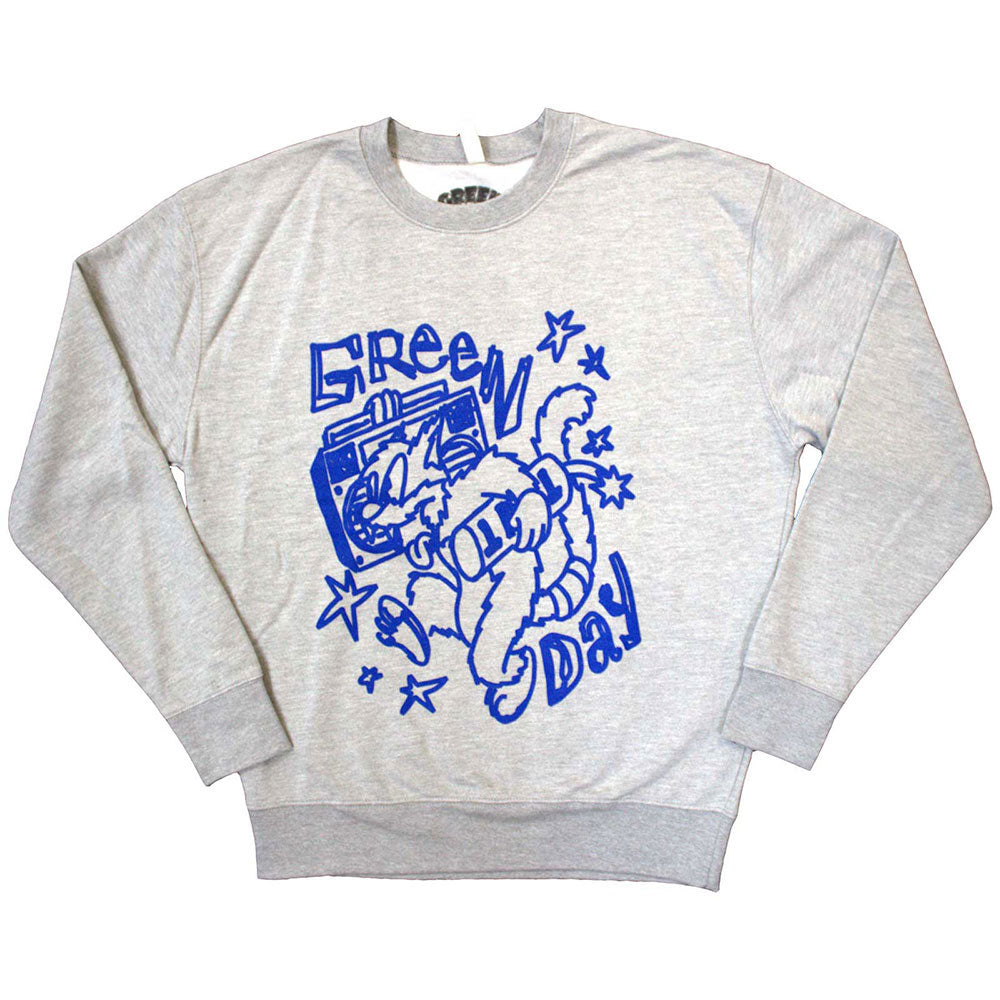 Green Day Cat Blaster Sweatshirt