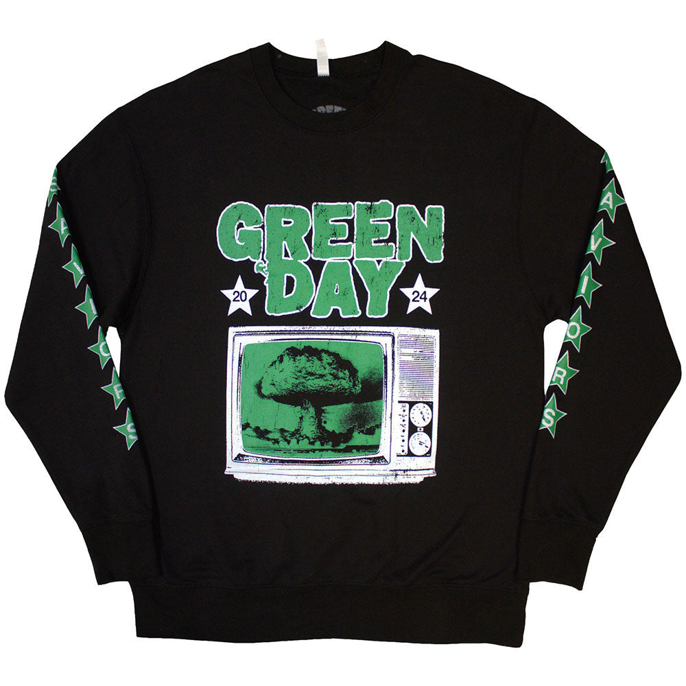 Green Day Tv Explosion Sweatshirt