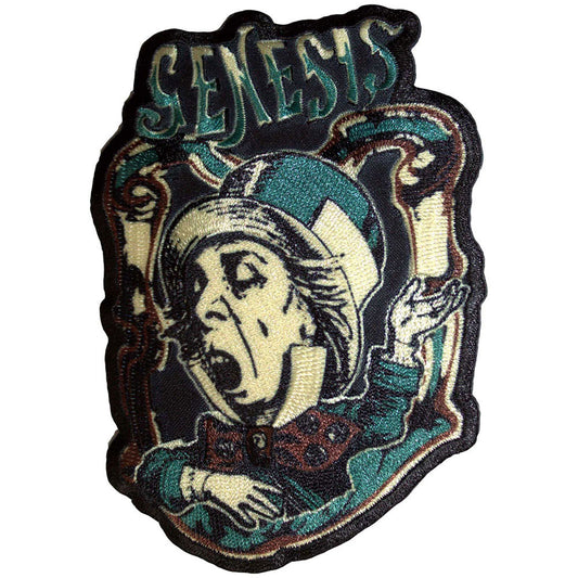 Mad Hatter Woven Patch