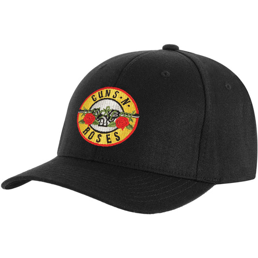 Guns N Roses Bullet Logo Baseball Cap Front