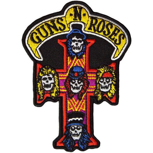 Appetite For Destruction Cross Woven Patch