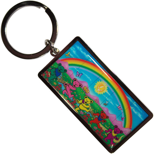 Rainbow Metal Key Chain