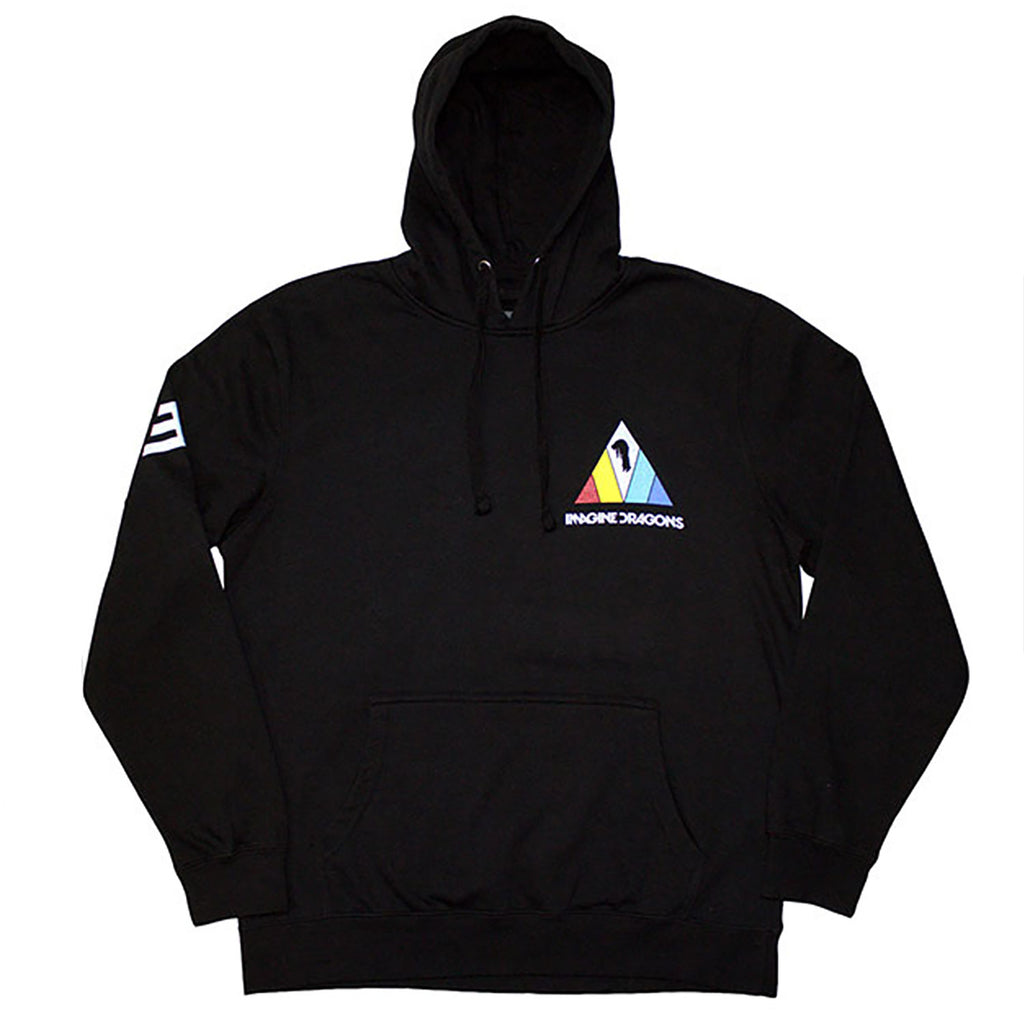Le Triangle Racket Merch Imagine Dragons Triangle Hooded Sweatshirt 456090 | Rockabilia Merch Store