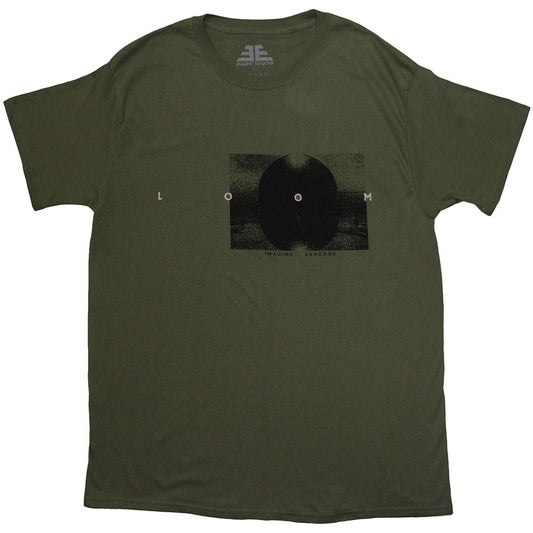 Imagine Dragons Loom Dark Circle T-shirt Front