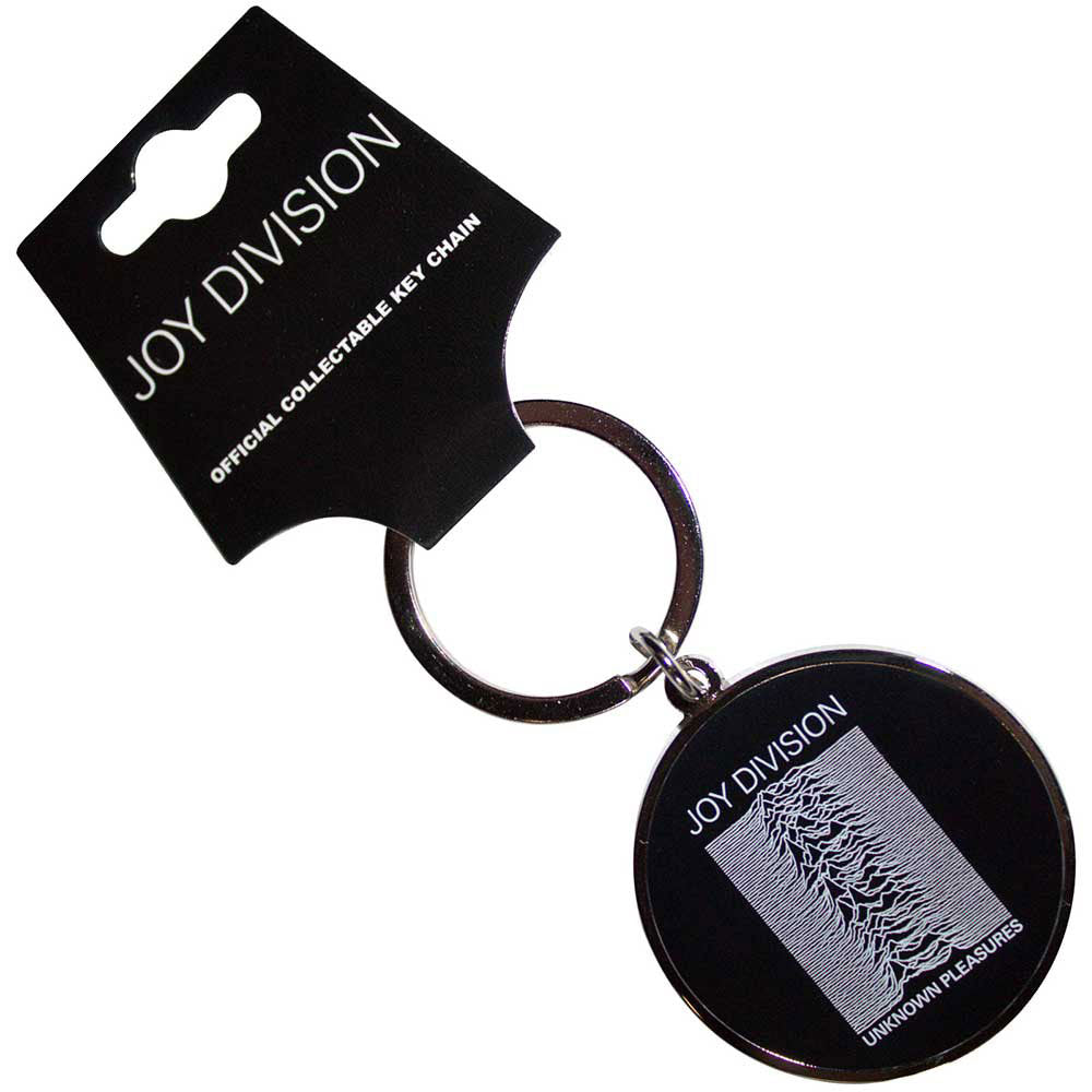Joy Division Unknown Pleasures Metal Key Chain