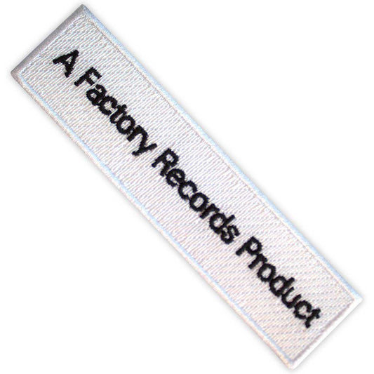 Factory Records Woven Patch