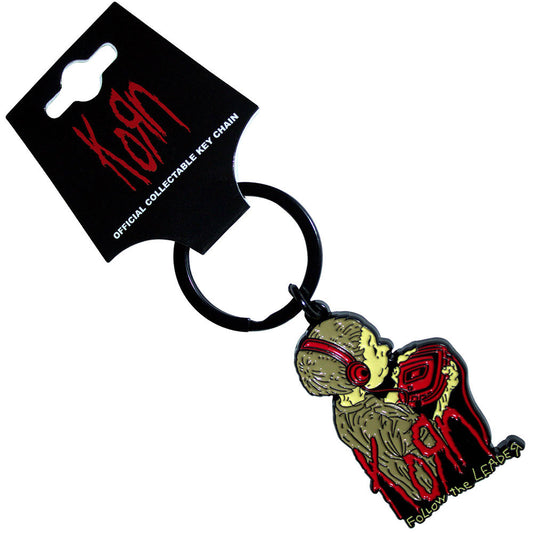 Follow The Leader Metal Key Chain