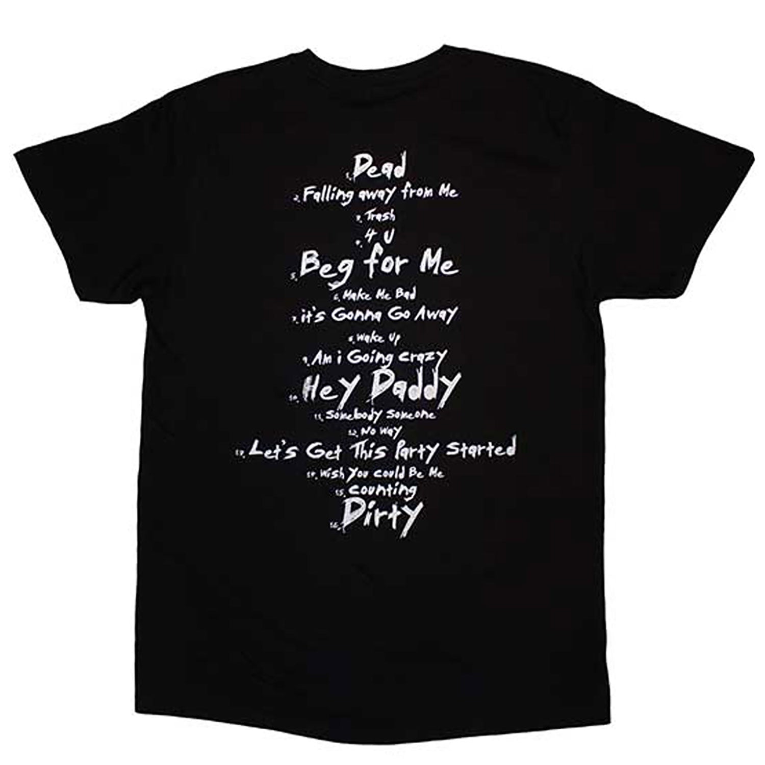 Korn Issues Tracklist T-shirt