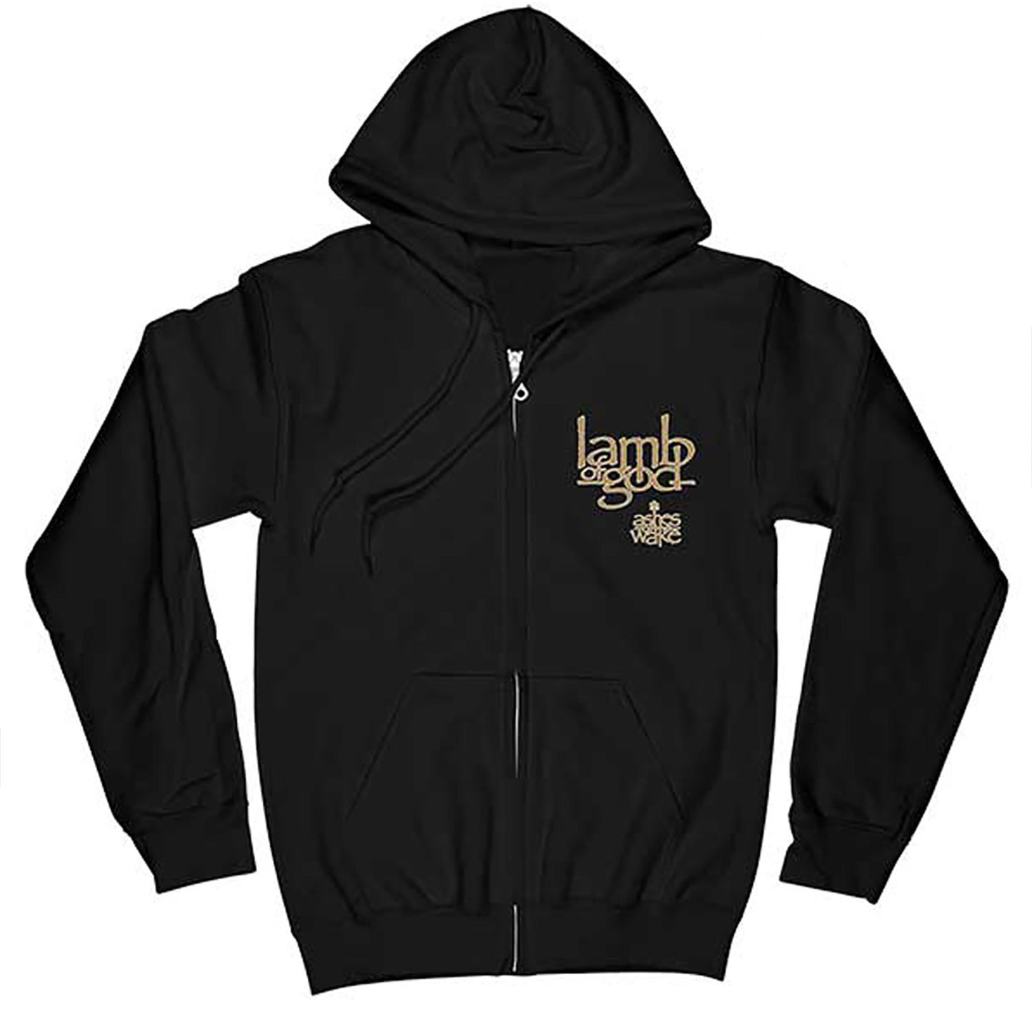 Lamb Of God Ashes Of The Wake Album Cover Zippered Hooded Sweatshirt