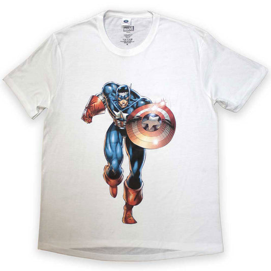 Captain America Running T-shirt