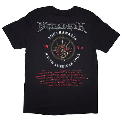 Youthanasia 1995 North American Tour T-shirt