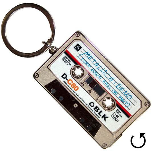 No Life 'til Leather Metal Key Chain