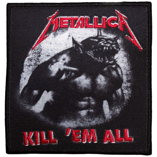 Kill 'em All / Jump In The Fire Woven Patch