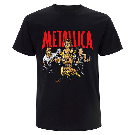 Metallica Load Chavez Cartoon T-shirt