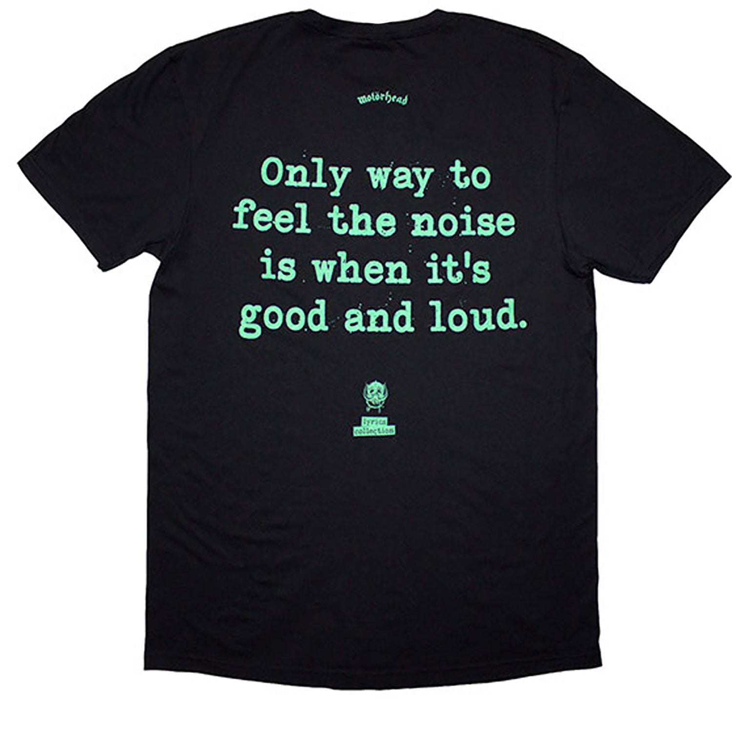 Motorhead Overkill Lyric T-shirt