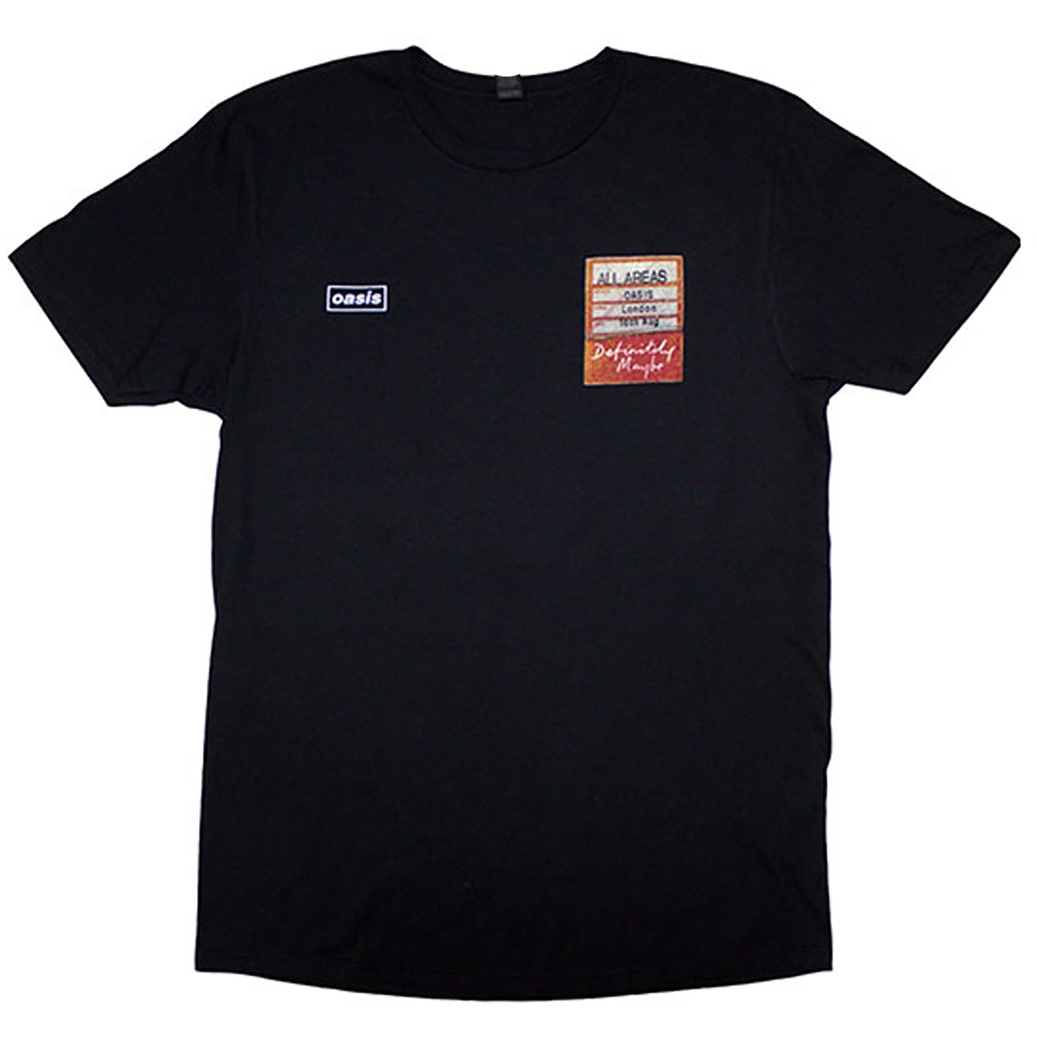 Definitely Maybe Aaa Setlist T-shirt