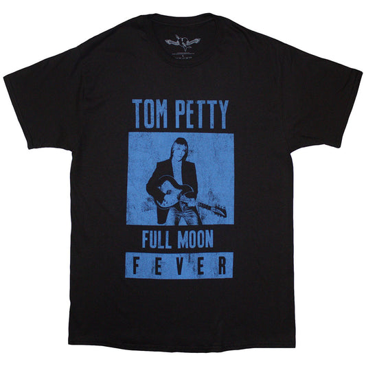 Tom Petty & The Heartbreakers Full Moon Fever Blue T-shirt