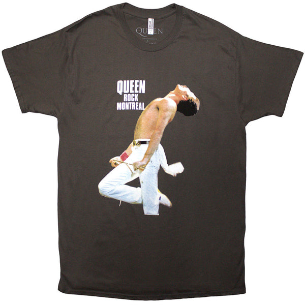 Queen QUEEN Rock Montreal クイーン - | Merch メンズ Tシャツ T 生誕