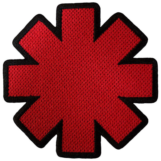Red Hot Chili Peppers Asterisk Cut-out Woven Patch