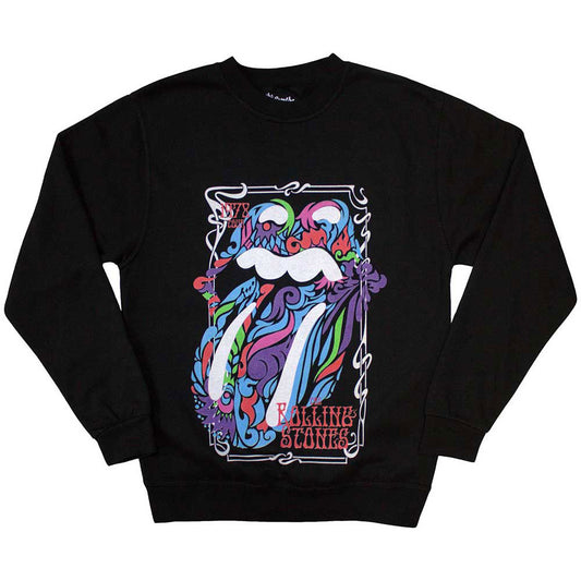 Rolling Stones Colour Swirls Sweatshirt