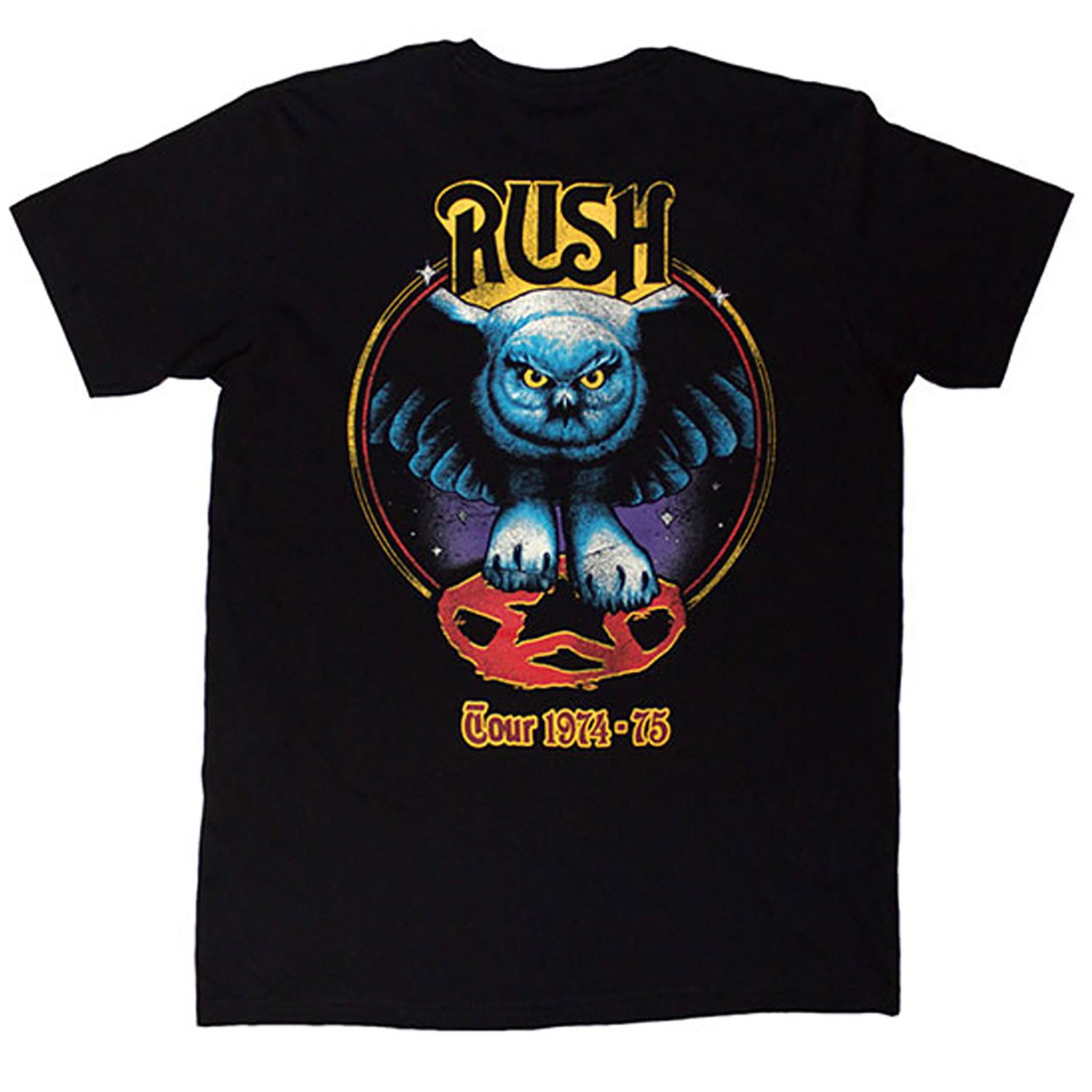 Rush Tour '74-'75 T-shirt