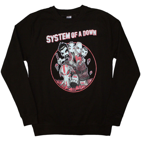 System Of A Down Mushroom People Sweatshirt