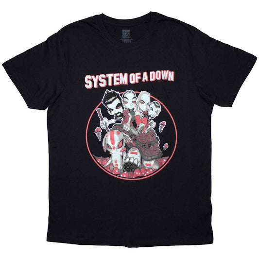 System Of A Down Mushroom People T-shirt