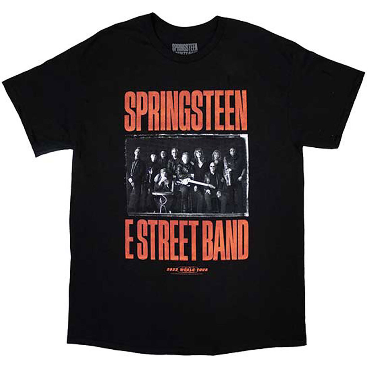 Springsteen Merch Bruce Springsteen Tour '23 Band Photo T-shirt | Bruce Springsteen Merch ...