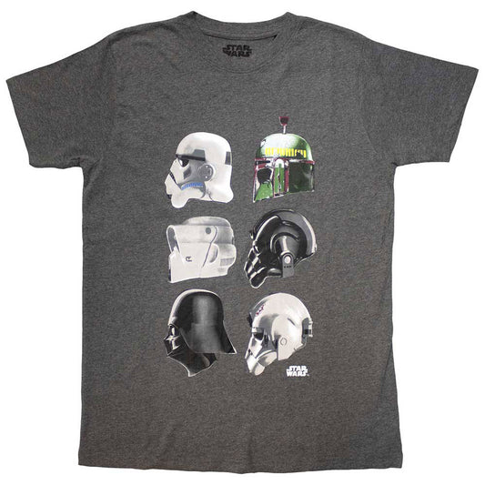 Star Wars Helmet Profiles T-shirt
