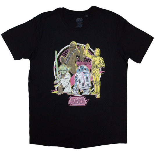 Star Wars Heroes Neon T-shirt