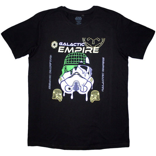 Galactic Empire Melted Mask T-shirt